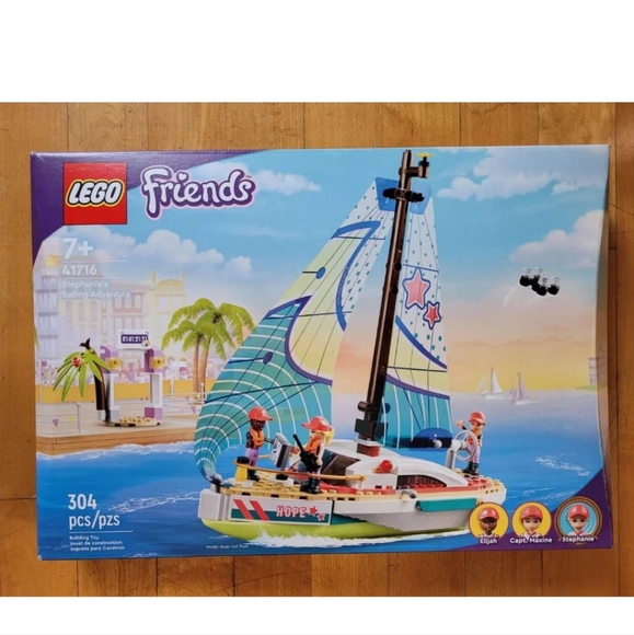 LEGO Friends Stephanie Sailing Adventure 41716 Retired OOP Building Kit *NEW - Picture 1 of 11